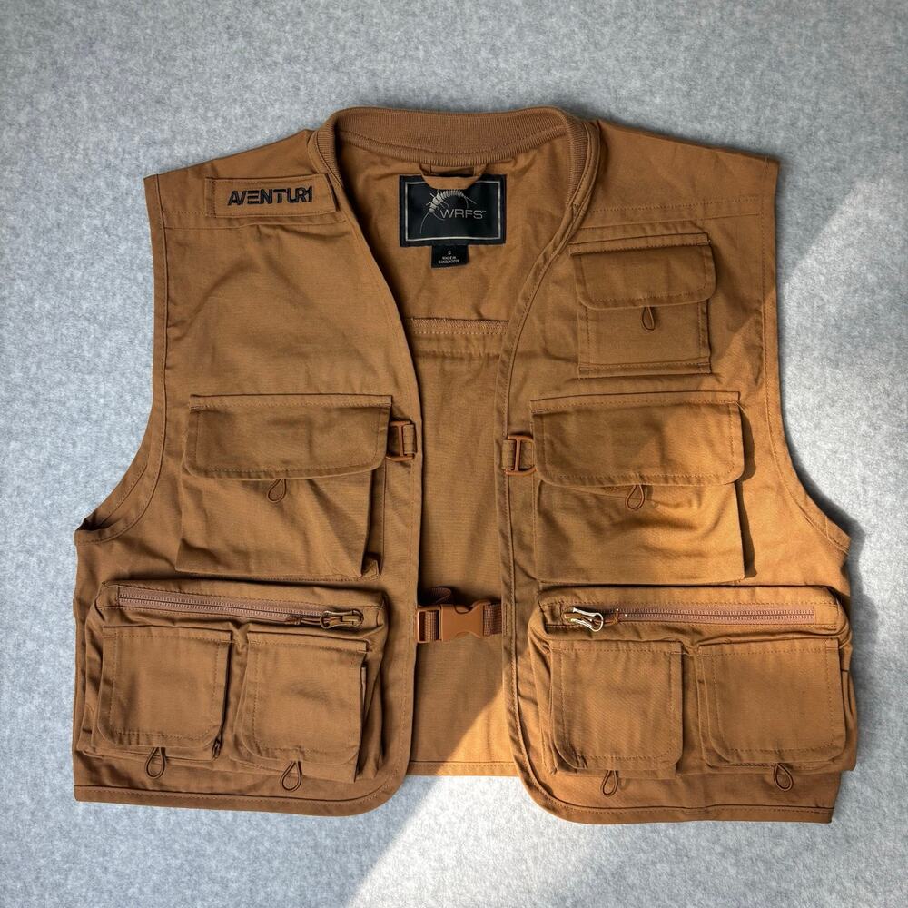 WRFS White River Fly Shop Men's Small Fishing Vest Outdoors Aventur1 Model